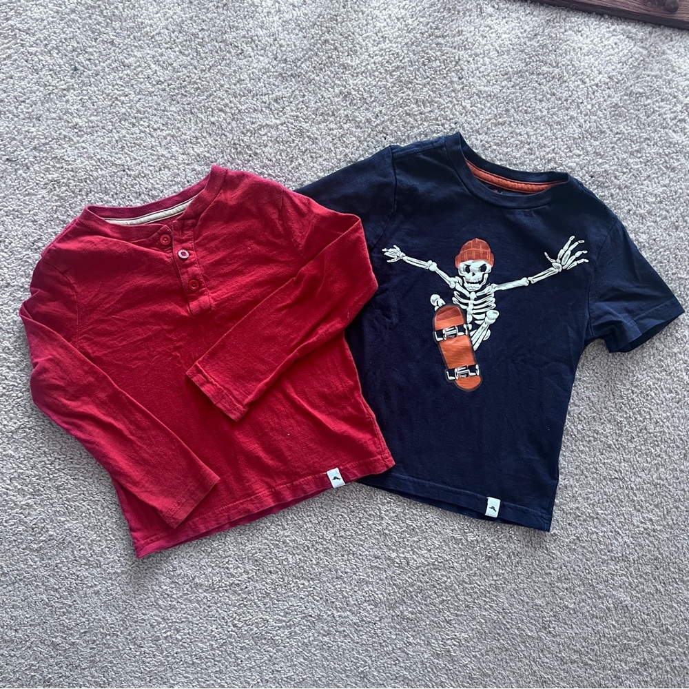 Tommy Bahama Red and Navy Kids Tee shirts